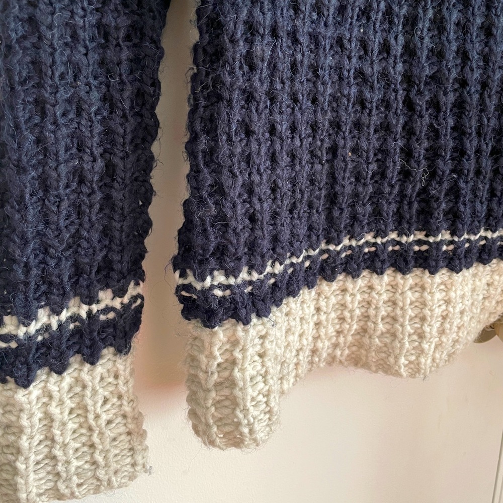 French blue tunic sweater!